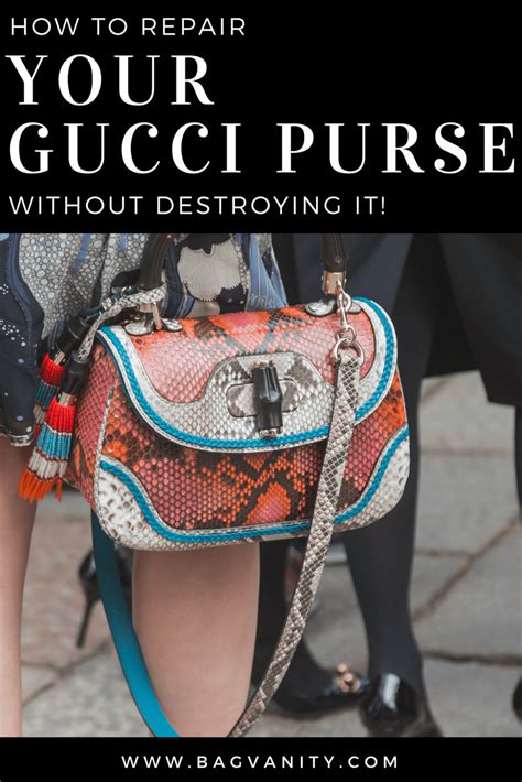 gucci bag repair near me.